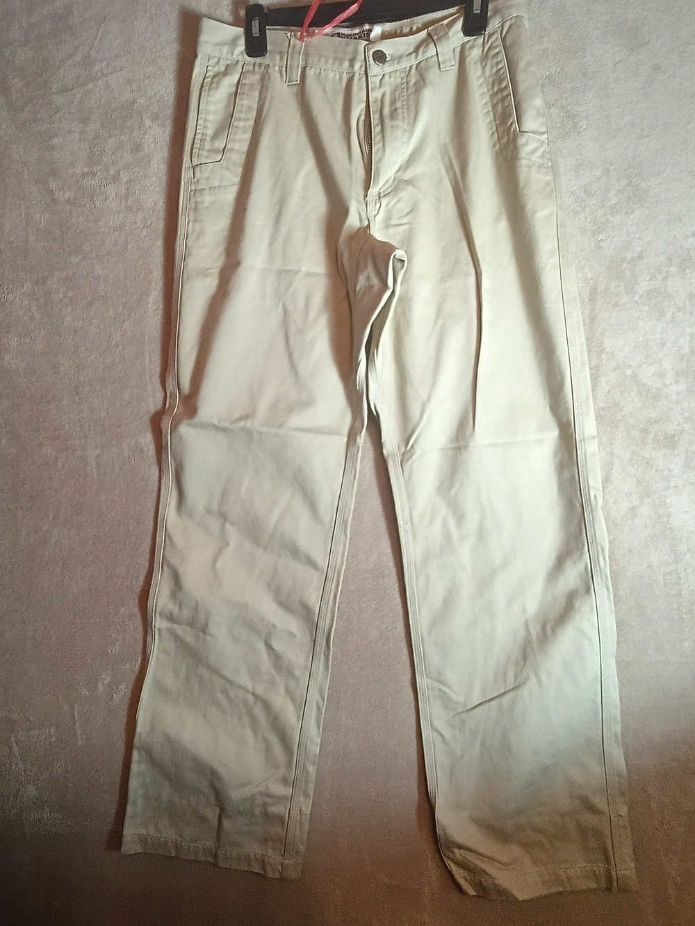 Mountain Khakis Relaxed Fit Men’s Khaki Pants 32x32 Beige Casual Stretch Chinos